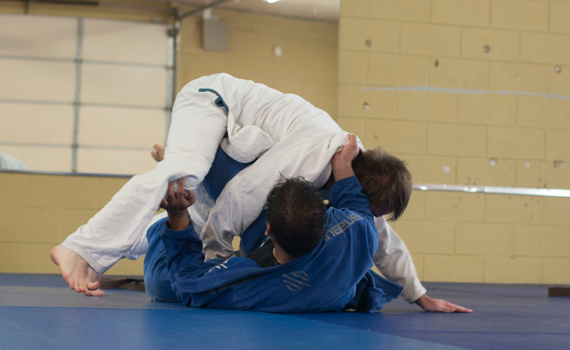 Judo action shot